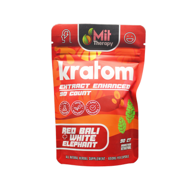 Mit Therapy Kratom Capsules Red Bali  - 90ct