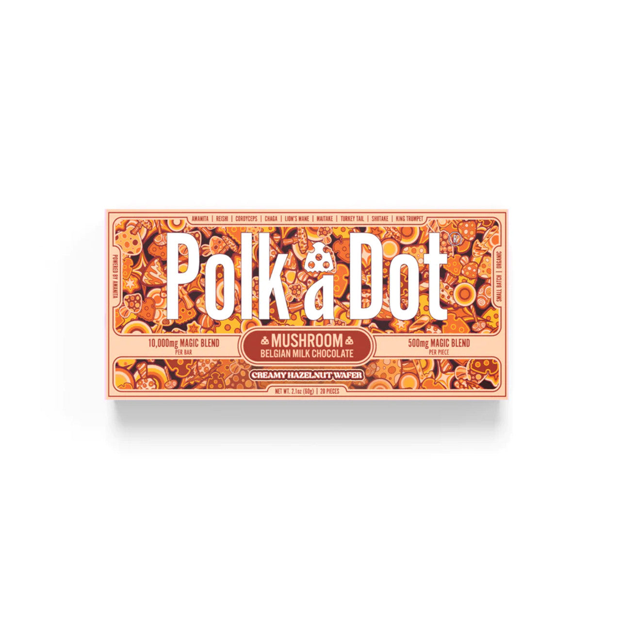 Polk a Dot Creamy Hazelnut Wafer