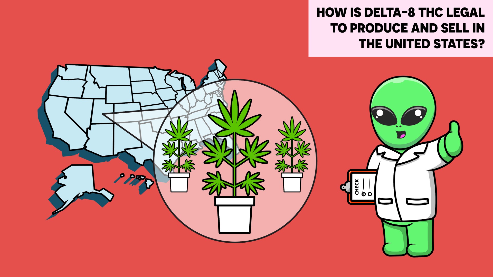 Delta 8 THC Legal To Produce in United States