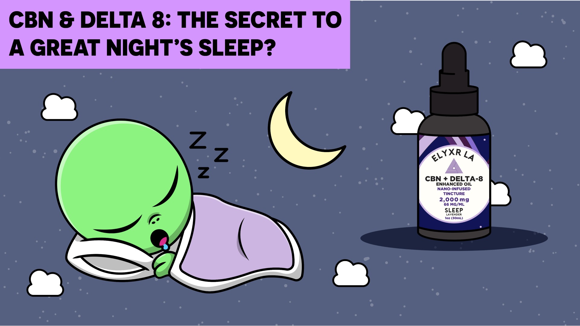 CBN and Delta for better Sleep