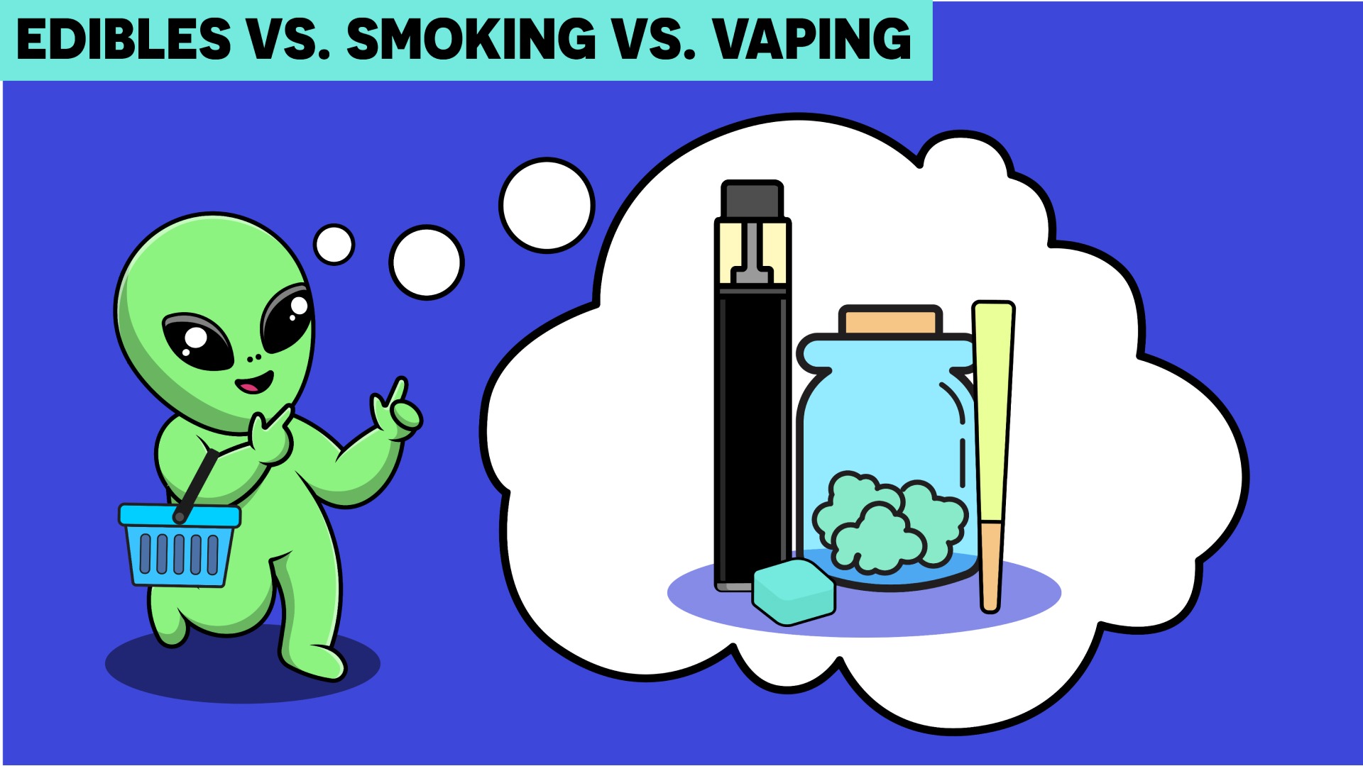 Edibles vs Smoking vs Vaping