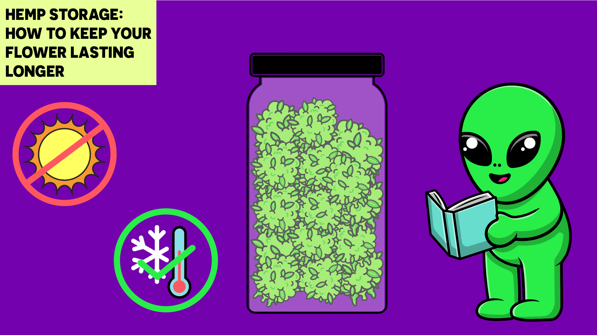 Hemp Storage for Flower