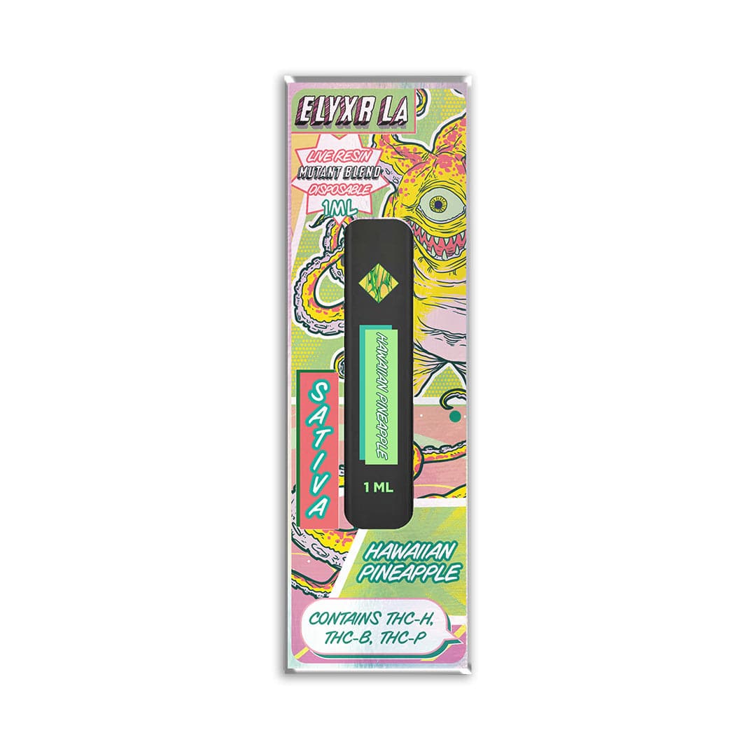Live Resin Mutant Blend (THC-H, THC-B, & THC-P) Disposable 1 Gram (1000mg) | ELYXR.