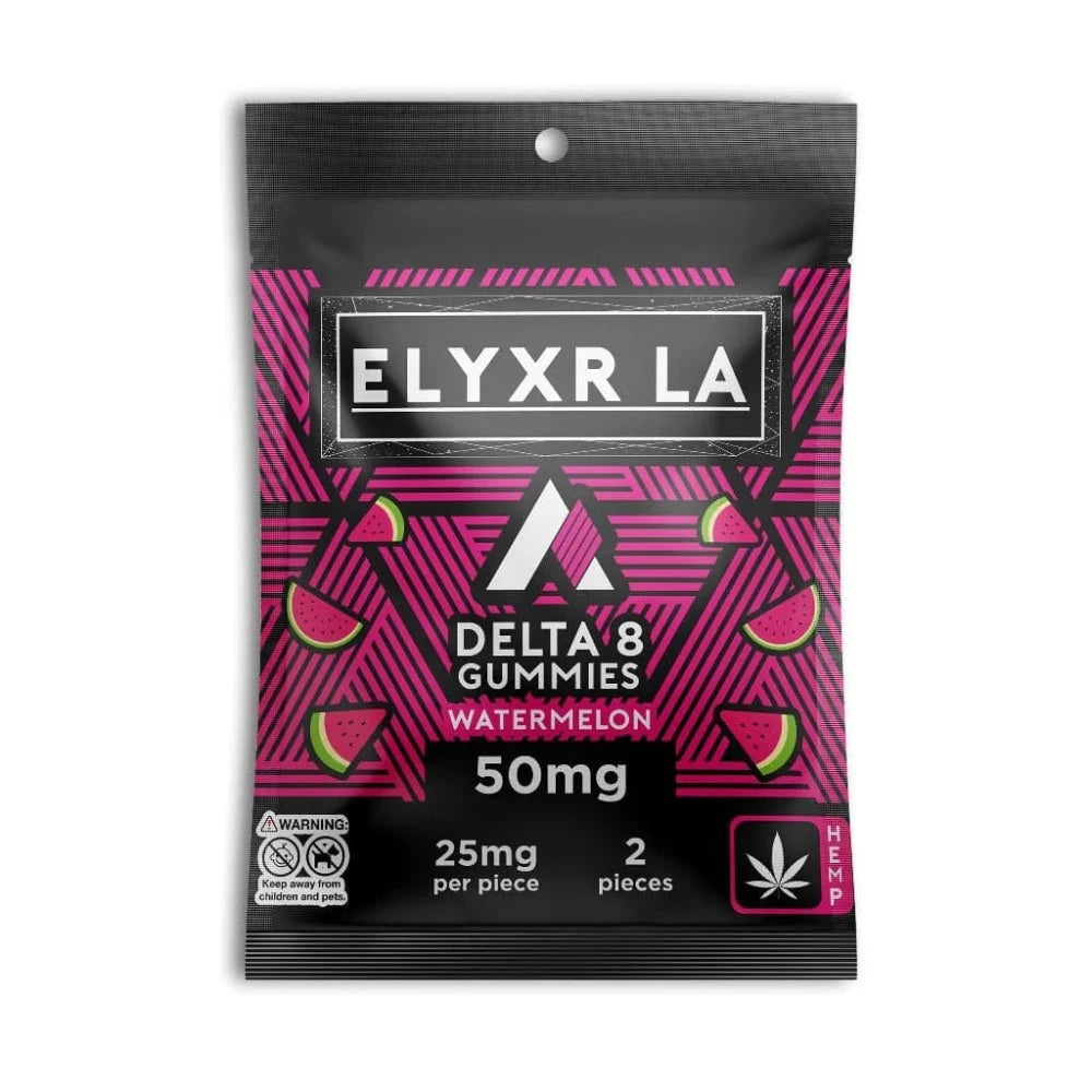 Delta 8 Gummies Sample – 2 Pack - Watermelon Flavor