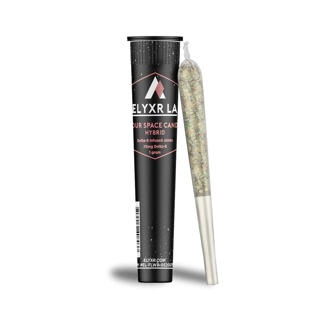 Delta 8 Infused Joint Sour Space Candy Hybrid - 1g