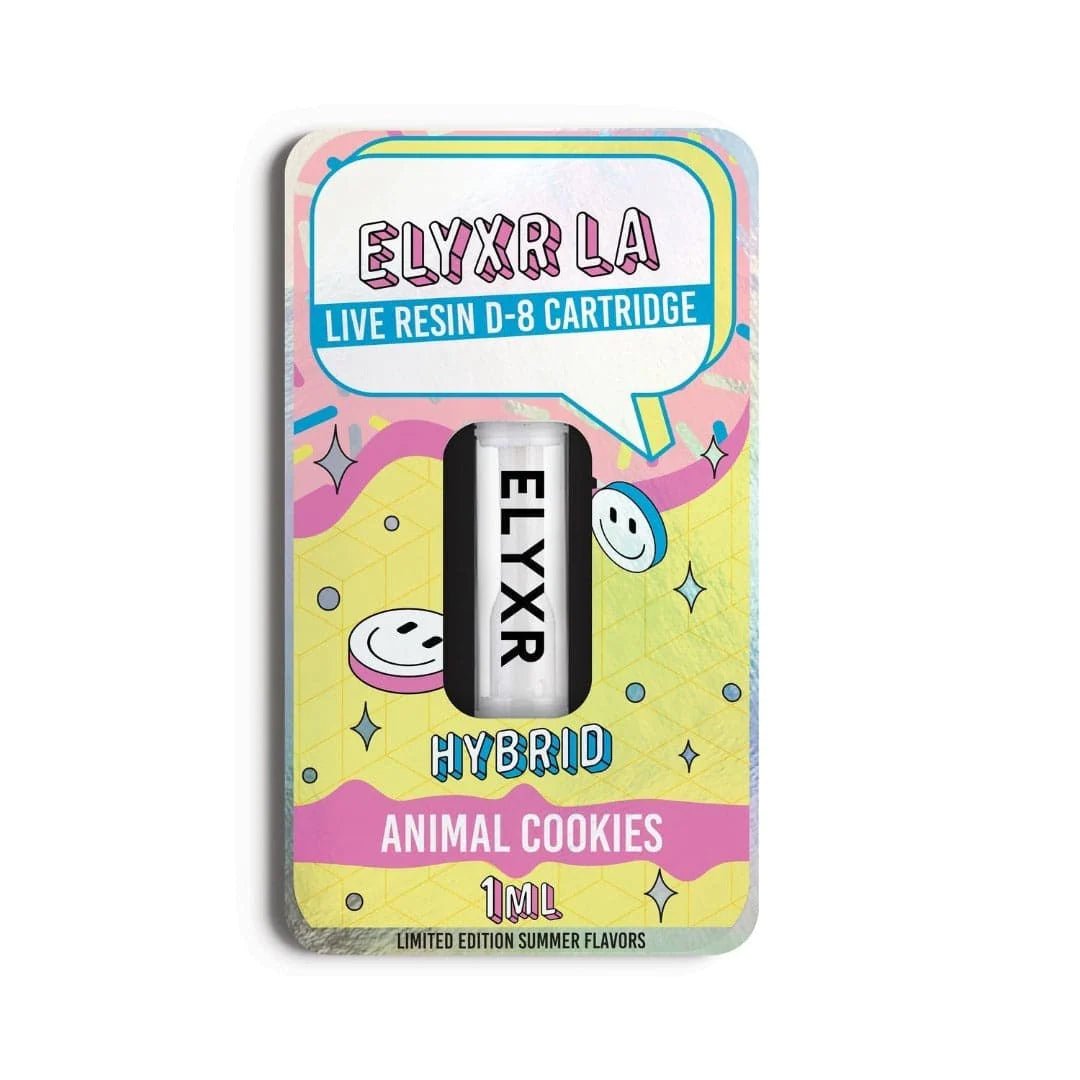 Delta 8 Live Resin Cartridge Animal Cookies Hybrid - 1ml