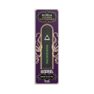 Delta 8  Live Resin Disposable Sour Electra - 1ml 