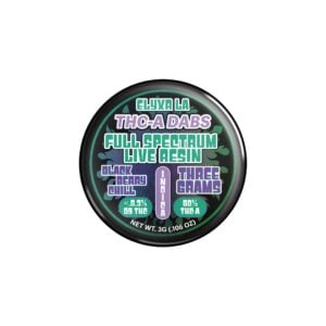 THC-A Dabs Full Spectrum Live Resin Blackberry Chill Indica - 3g