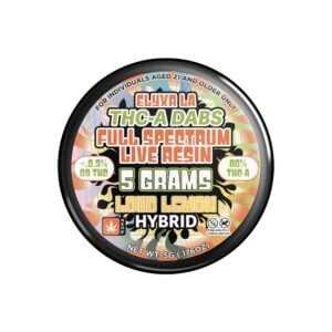 THC-A Dabs Full Spectrum Live Resin Loud Lemon Hybrid - 5g