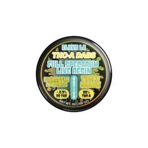 THC-A Dabs Full Spectrum Live Resin Pineapple Express Sativa - 3g