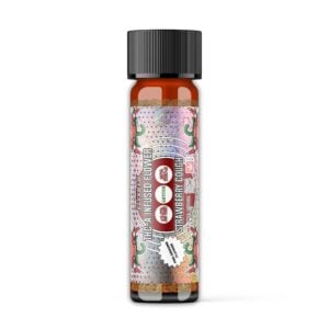 THC-A Infused Flower Strawberry Cough Sativa  1/8oz - 3.54g