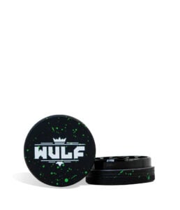 Yocan Wulf Mods 2pc 50mm Spatter Grinder - Black Green