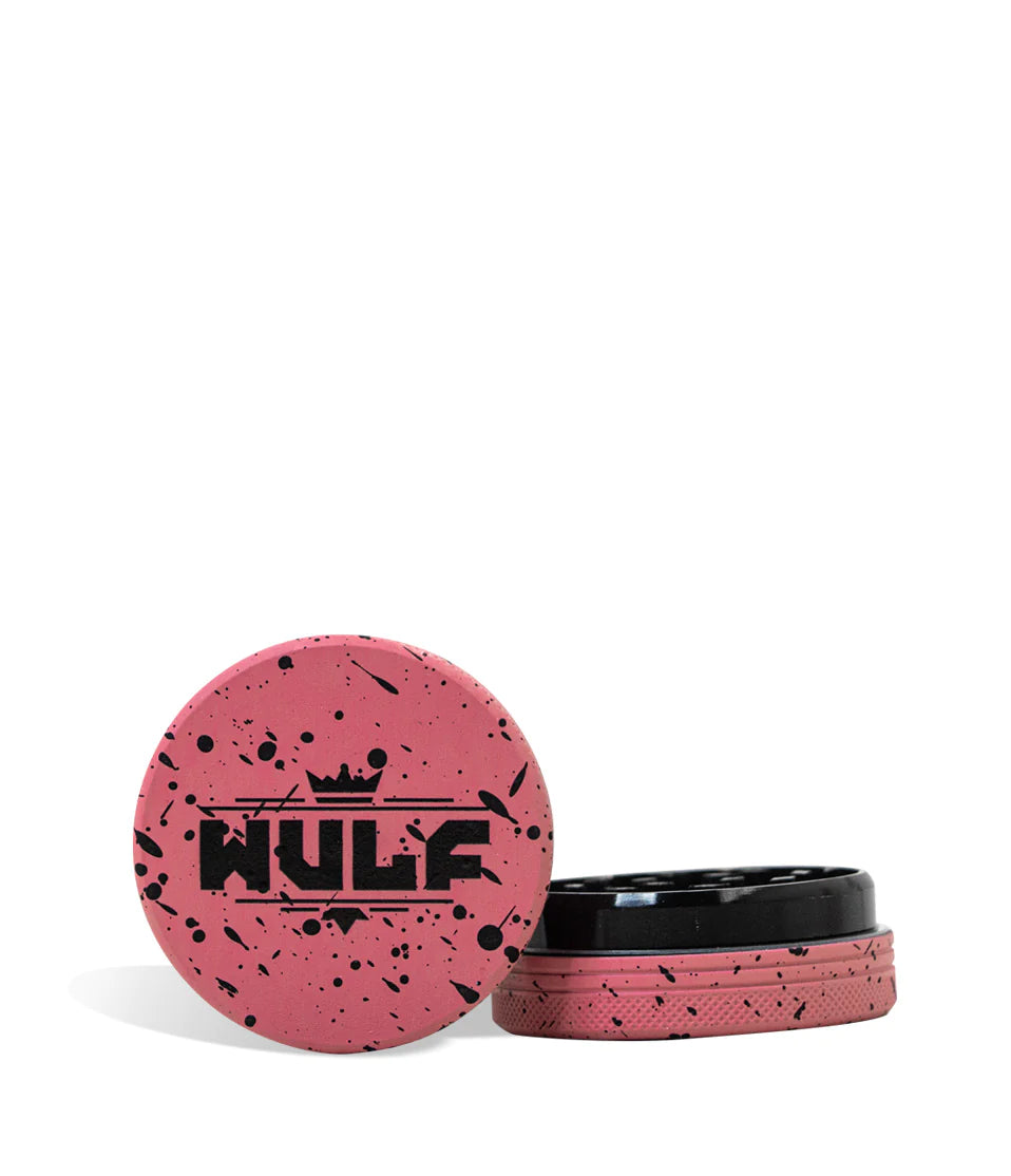 Yocan Wulf Mods 2pc 50mm Spatter Grinder - Pink Black