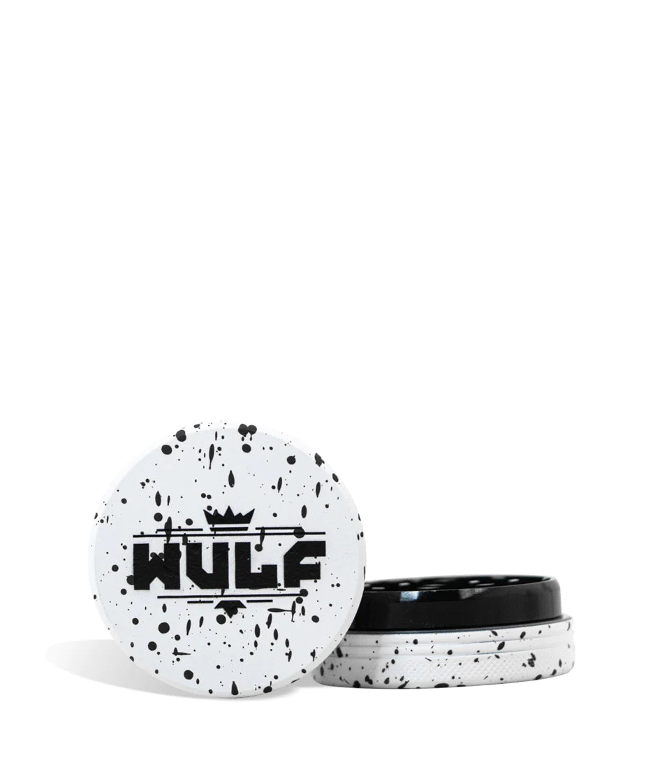 Yocan Wulf Mods 2pc 50mm Spatter Grinder - White Black