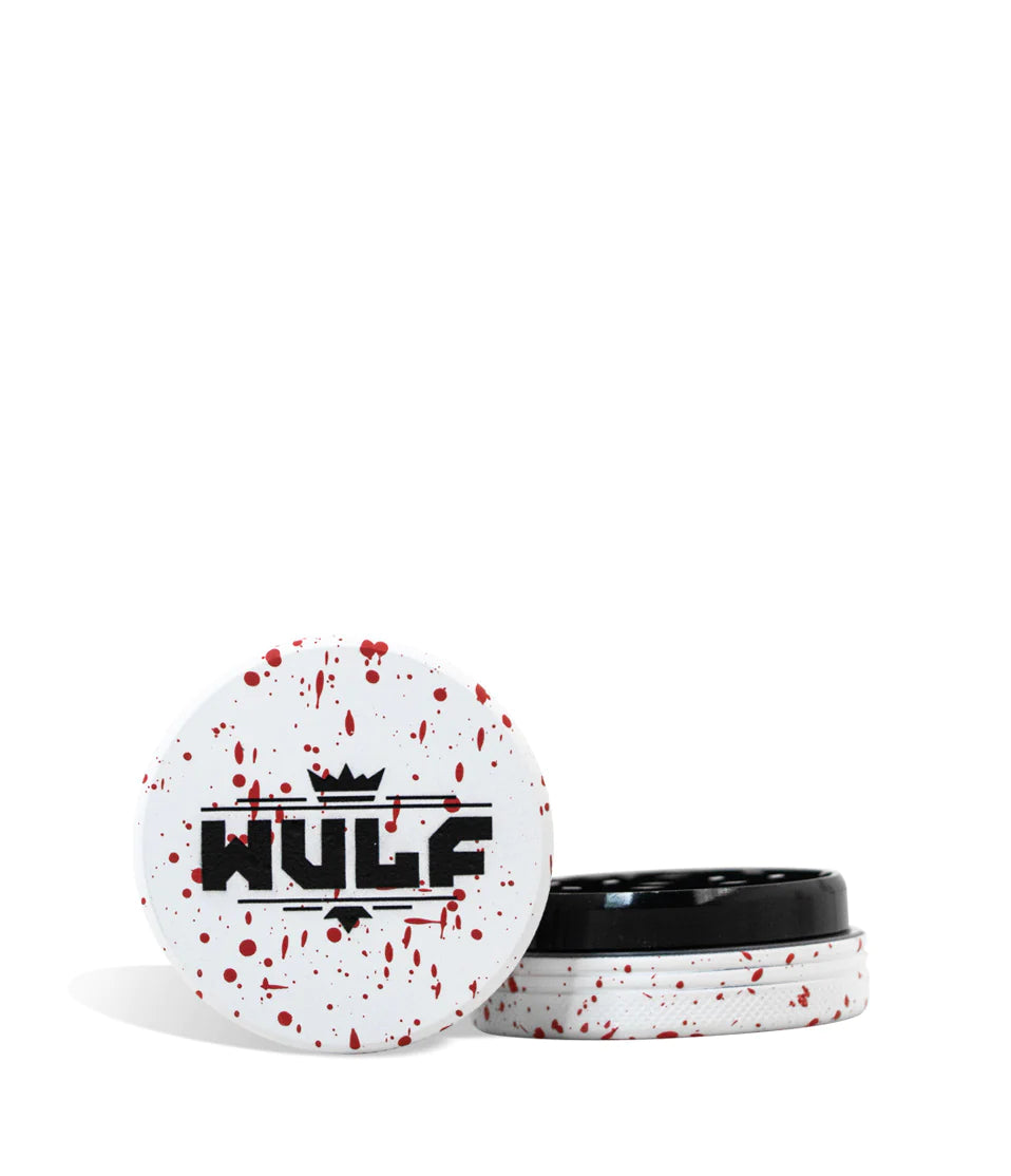 Yocan Wulf Mods 2pc 50mm Spatter Grinder - White Red