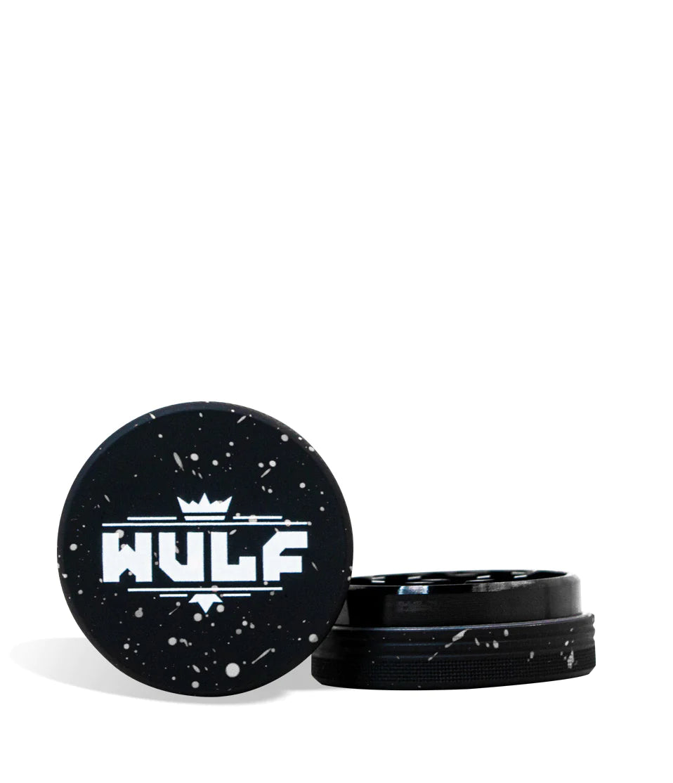 Yocan Wulf Mods 2pc 65mm Spatter Grinder - Black White