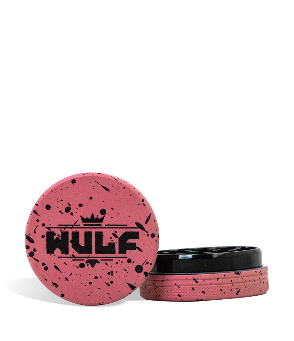 Yocan Wulf Mods 2pc 65mm Spatter Grinder - Pink Black