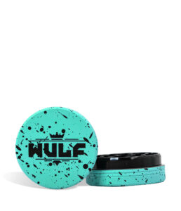 Yocan Wulf Mods 2pc 65mm Spatter Grinder - Teal Black