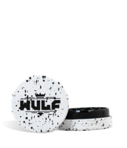 Yocan Wulf Mods 2pc 65mm Spatter Grinder - White Black