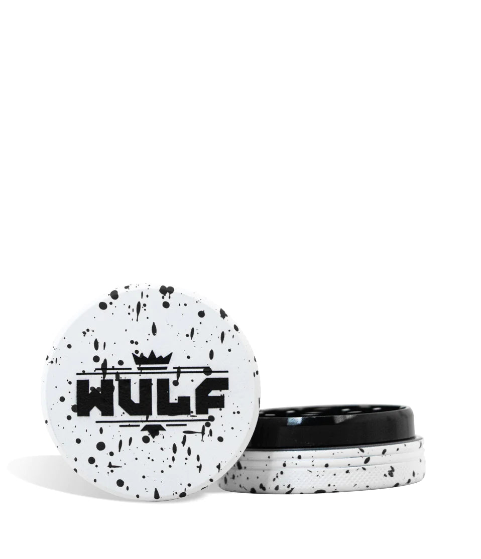 Yocan Wulf Mods 2pc 65mm Spatter Grinder - White Black