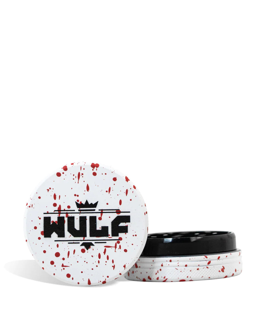 Yocan Wulf Mods 2pc 65mm Spatter Grinder - White Red