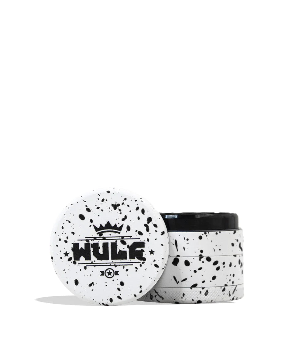 Yocan Wulf Mods 4pc 50mm Spatter Grinder - White Black