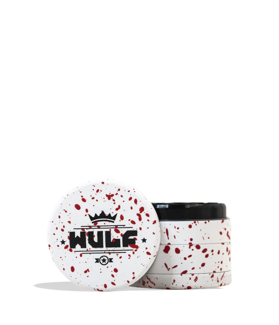 Yocan Wulf Mods 4pc 50mm Spatter Grinder - White Red