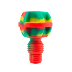 1.5″ Silicone Glass Bowl - Pack of 3 - Rainbow
