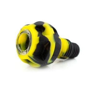 1.5″ Silicone Glass Bowl - Pack of 3 - Yellow