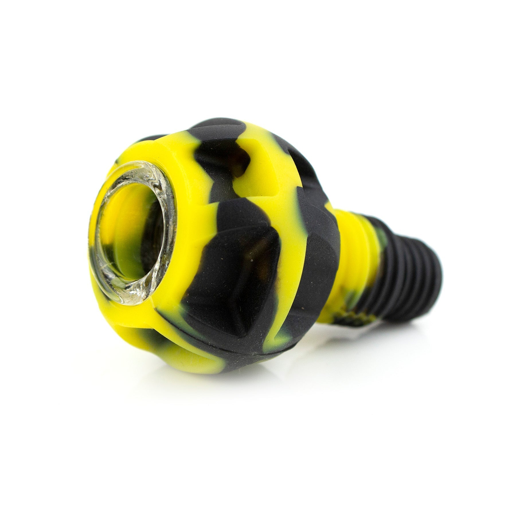 1.5″ Silicone Glass Bowl - Pack of 3 - Yellow