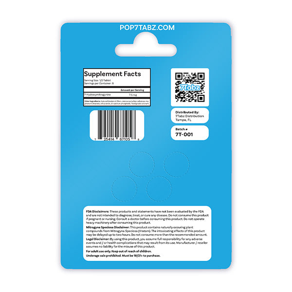 7Tabz 7-Hydroxymitragynine Pure Extract Tablets