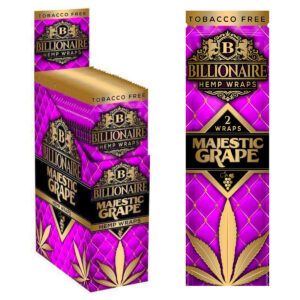 Billionaire Hemp Wraps Majestic Grape