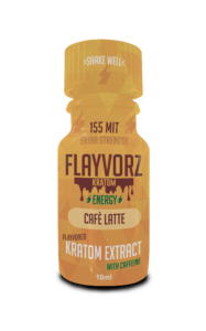 Flayvorz Kratom 155 MIT Shot Cafe Latte