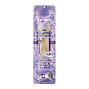 1.5 Gram THC-A Diamond Infused Pre-Roll - Purple Berry Indica