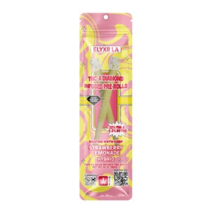 1.5 Gram THC-A Diamond Infused Pre-Roll - Strawberry Lemonade Hybrid
