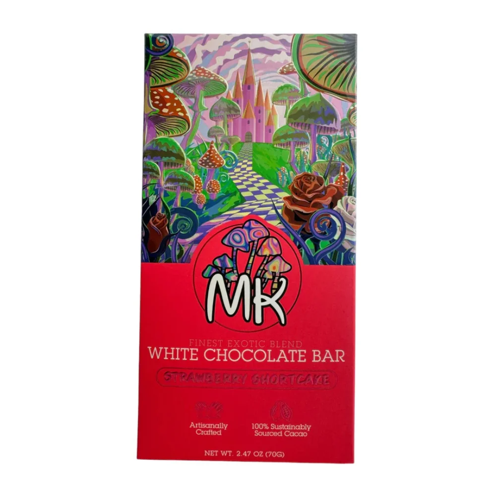 White Chocolate Bar - Strawberry Shortcake