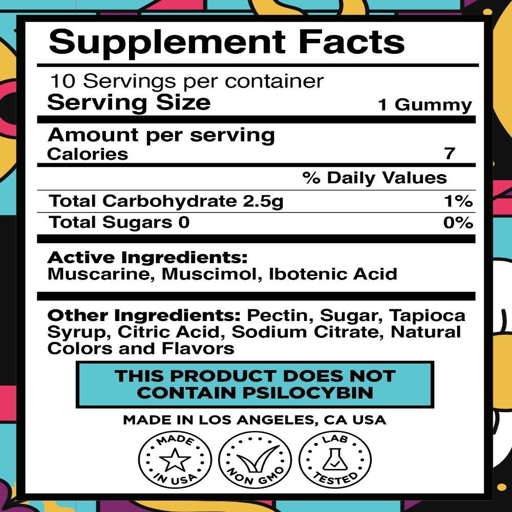 Amanita Muscaria Mushroom Gummies Party-The-Reverse