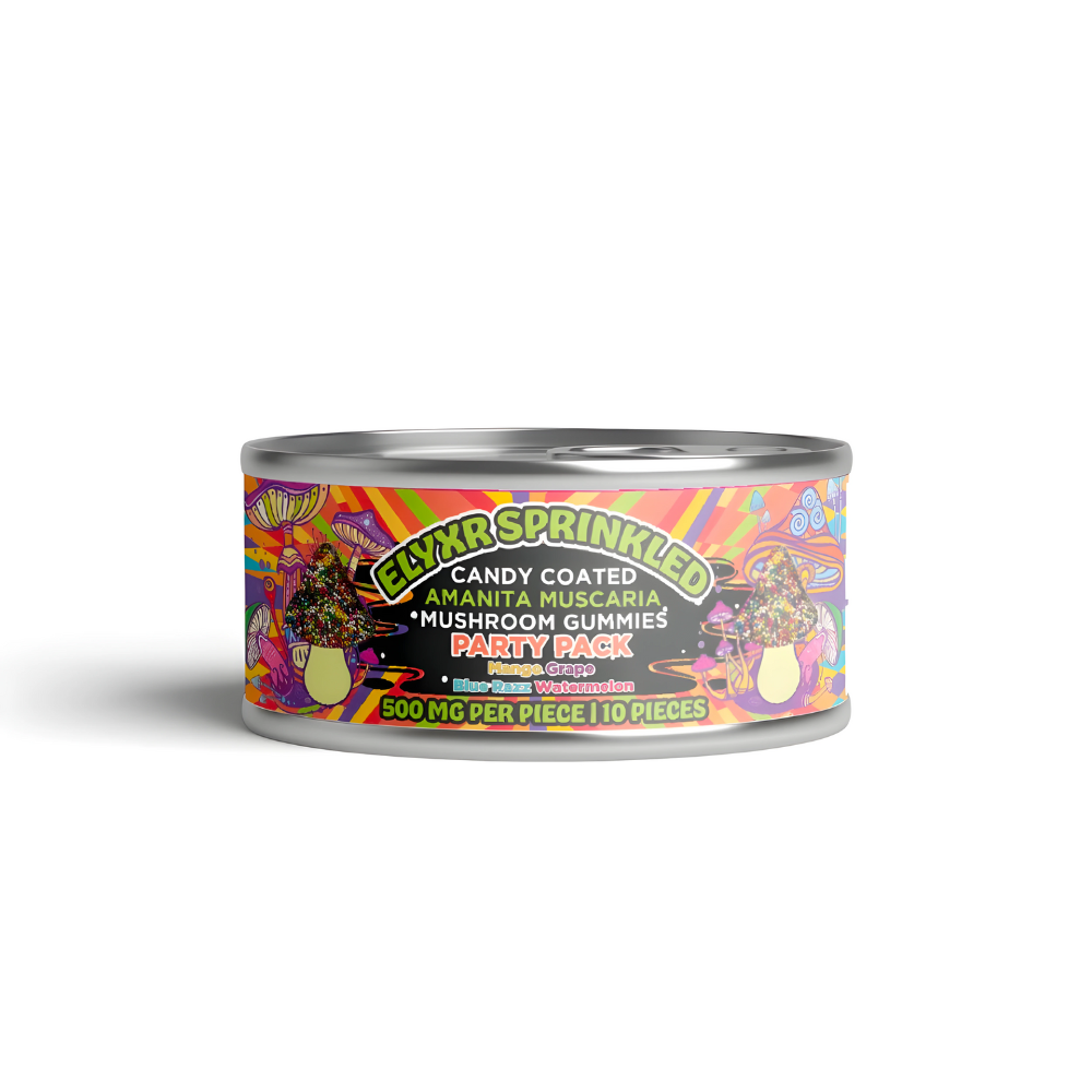 Amanita Muscaria Sprinkled Mushroom Gummies - 5000mg