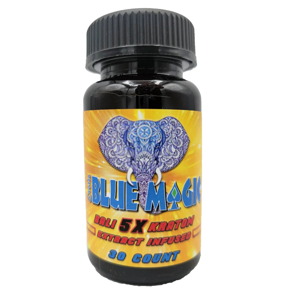 Blue Magic 5x Kratom Capsules - 30ct