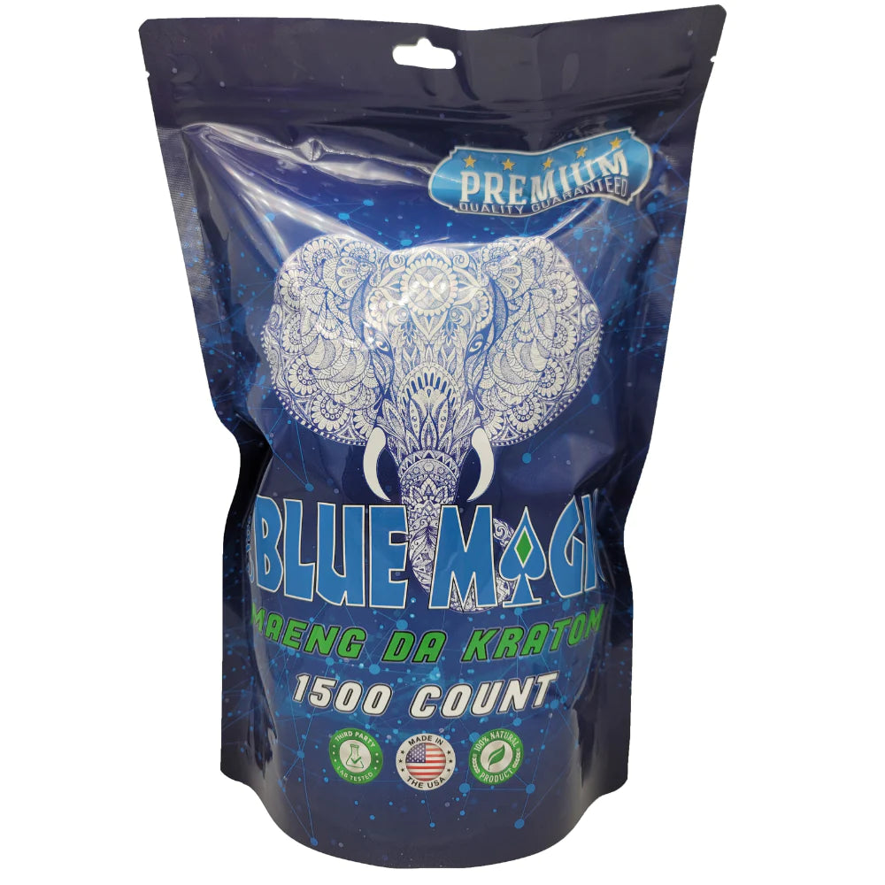 Blue Magic Kratom Capsules - 1500ct