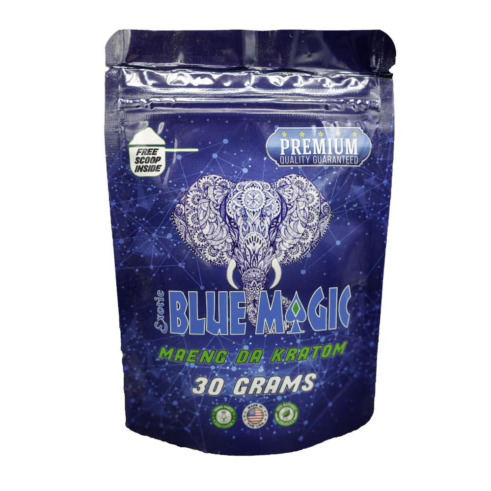 Blue Magic Kratom Capsules Maeng Da  - 30gr