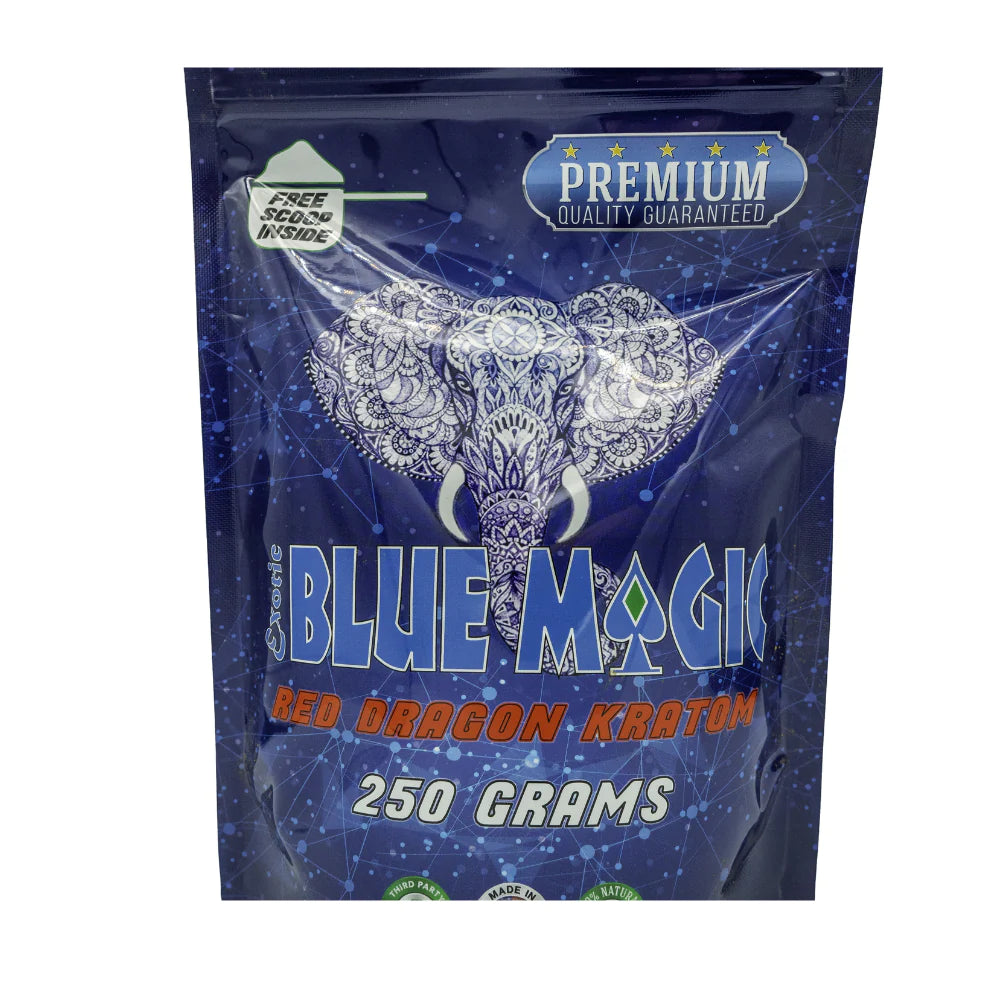 Blue Magic Kratom Capsules Red Dragon - 250gr