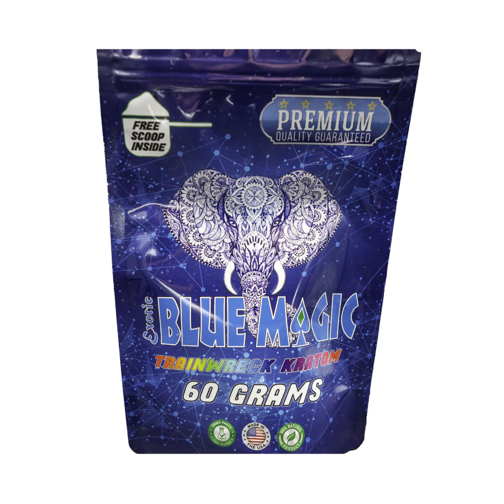 Blue Magic Kratom Capsules Trainwreck  - 60gr