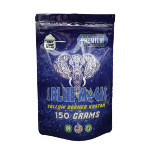 Blue Magic Kratom Capsules Yellow Borneo  - 150gr
