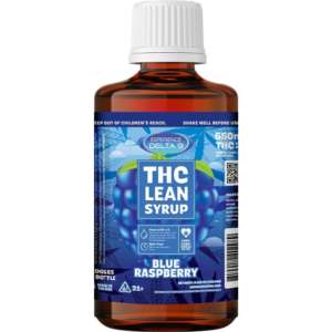 Delta 9 Thc Cherry Lean Syrup Blue Raspberry - 750mg