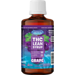 Delta 9 Thc Cherry Lean Syrup Grape - 750mg