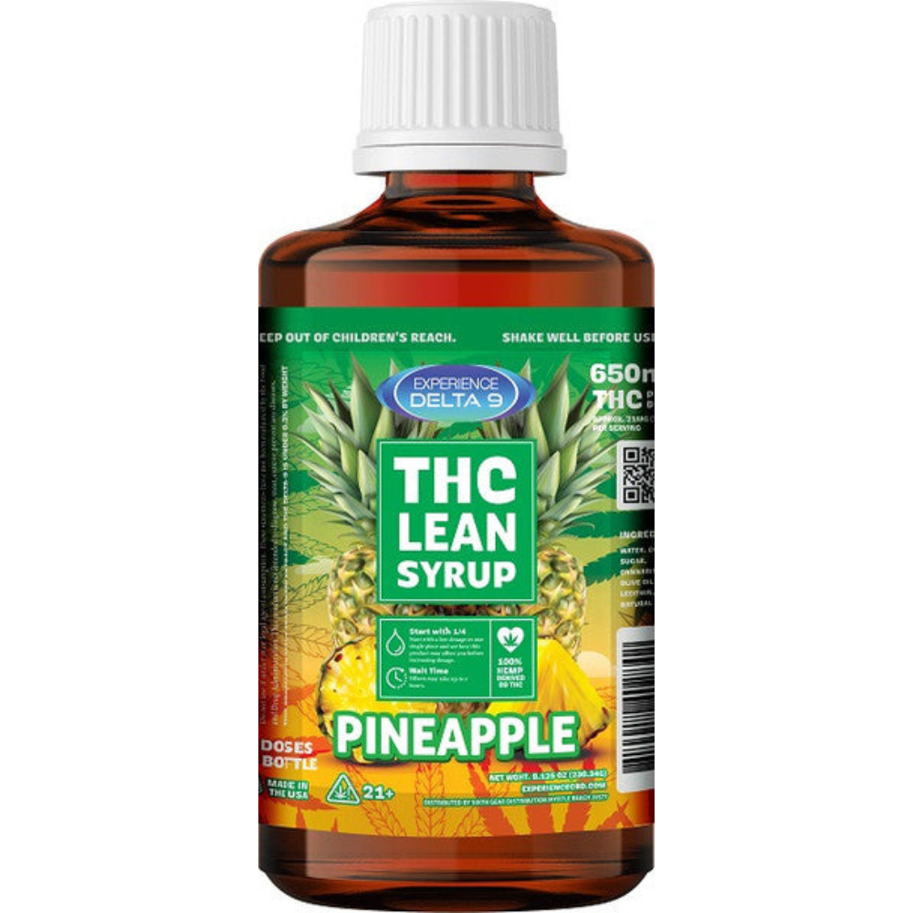 Delta 9 Thc Cherry Lean Syrup Pineapple - 750mg
