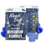 Road Trip Desert Stardust Mushroom Gummies - Blue Raspberry Flavor