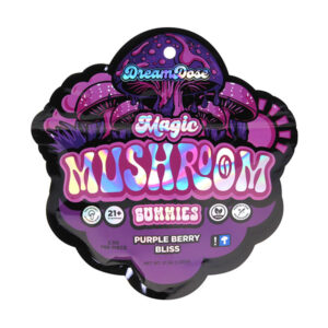 Dream Dose Magic Mushroom Gummies – Purple Berry Bliss Flavor