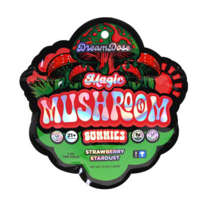 Dream Dose Magic Mushroom Gummies – Strawberry Stardust Flavor